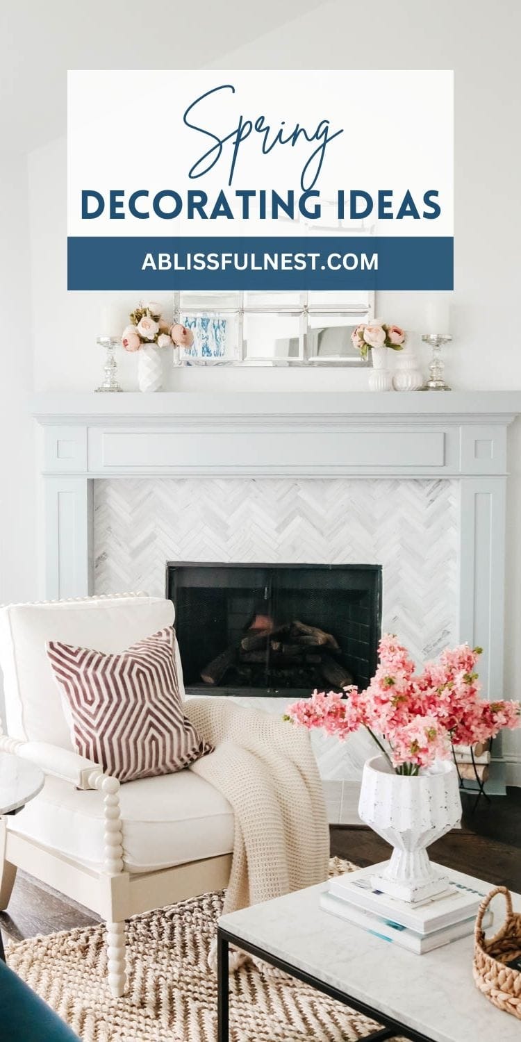 Spring Decorating Ideas | A Blissful Nest