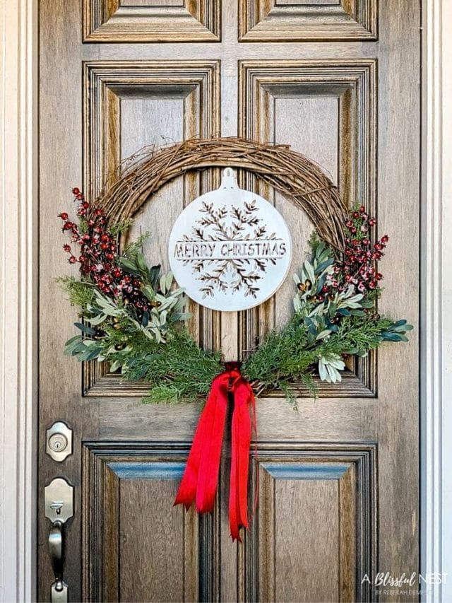 Winter Grapevine Wreath Ideas- Cover
