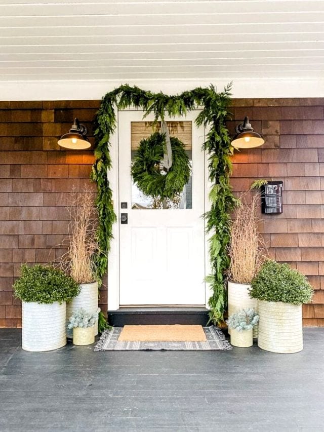 Winter Porch Ideas- Cover