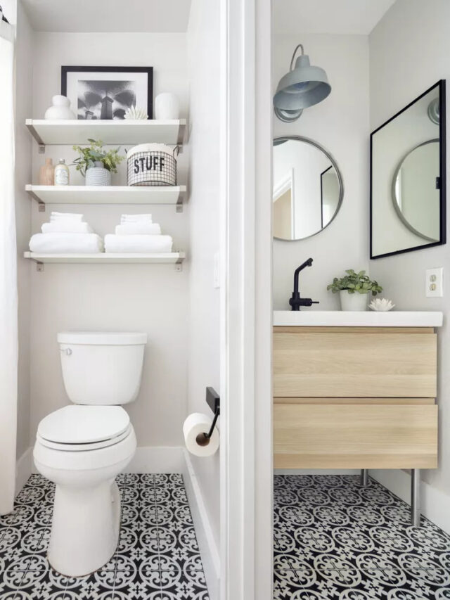 Bathroom Wall Organizer Ideas | A Blissful Nest