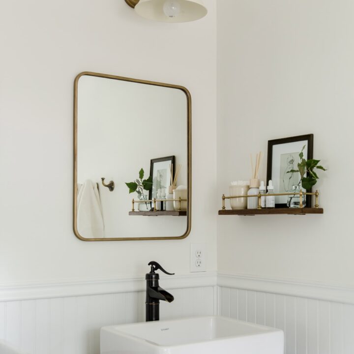Image for Small Floating Shelf Near The Sink