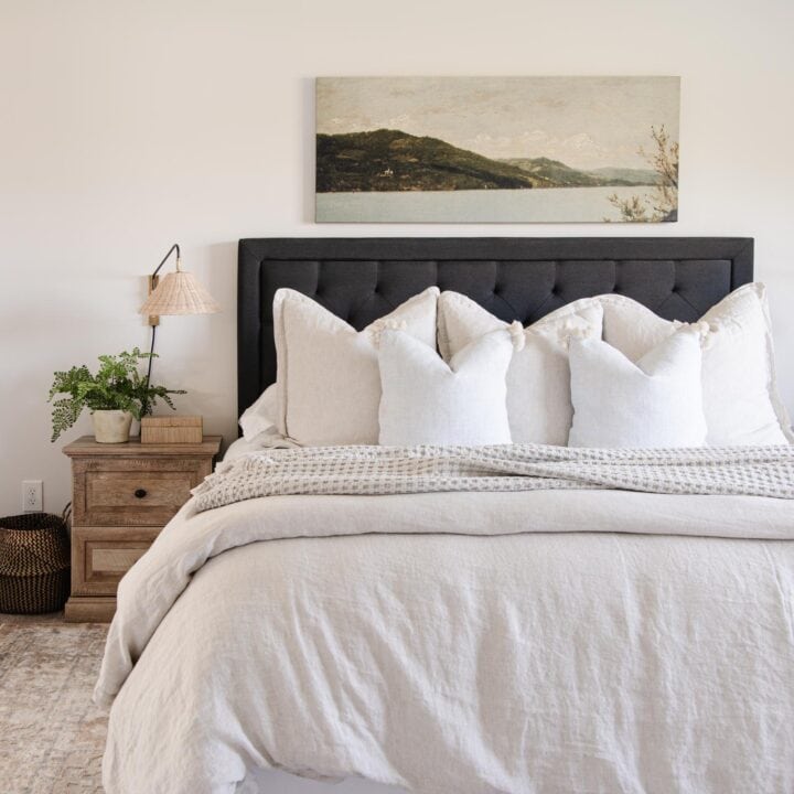 Image for Natural Wood Accents & Soft Linen Bedding 