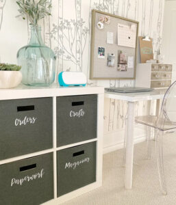 How To Organize An Office | A Blissful Nest