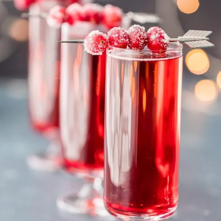 Image for Sugared Cranberry Mimosas