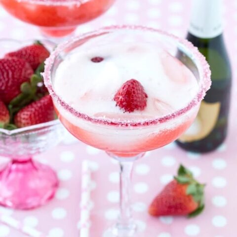 Image for Strawberries and Champagne Margarita