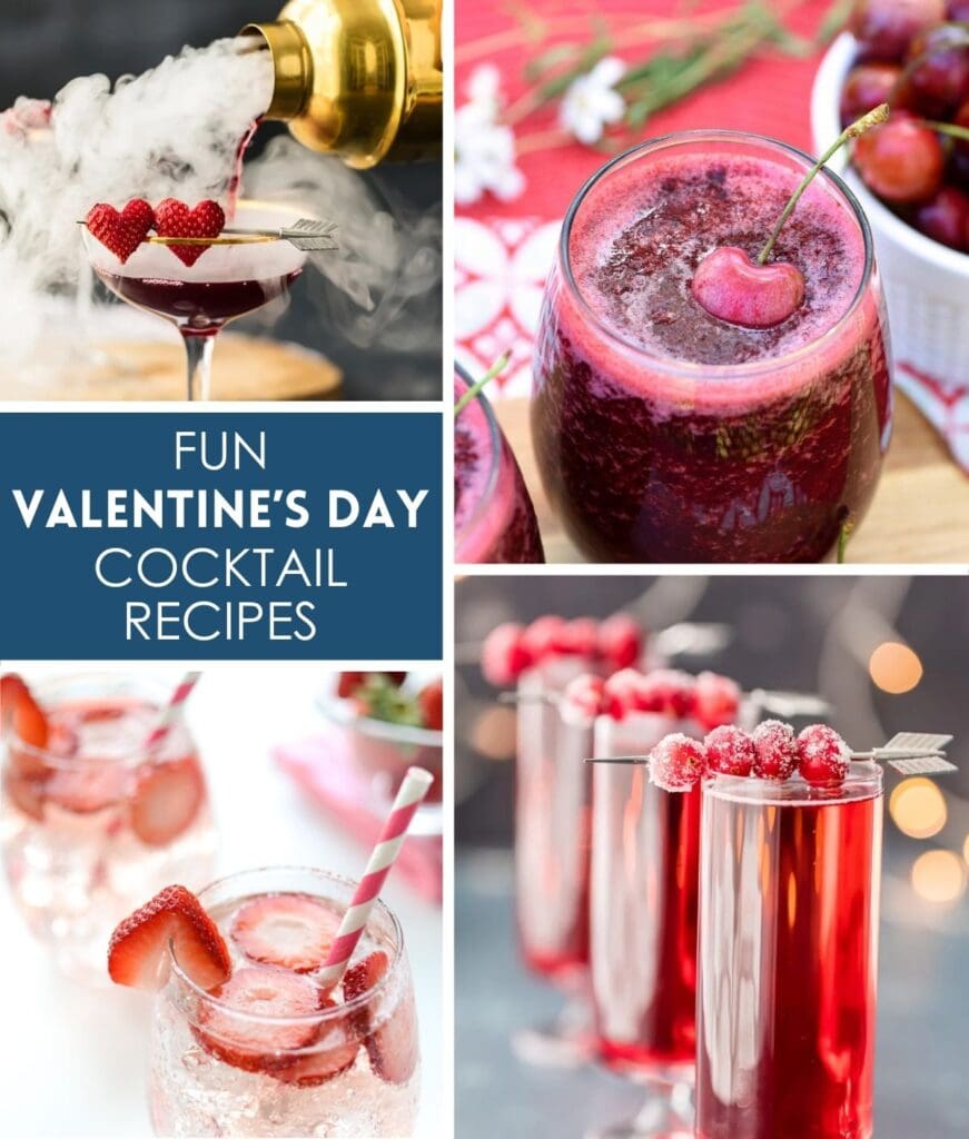 EASY VALENTINES COCKTAIL RECIPES visual data 8