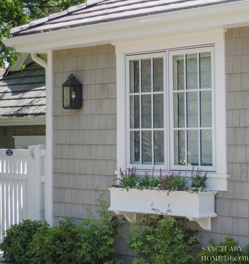 Window Box Ideas With Artificial Flowers | A Blissful Nest