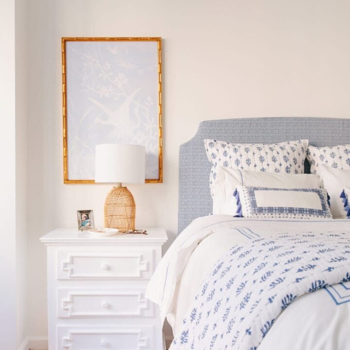 Image for Soft Blue + White Bedding