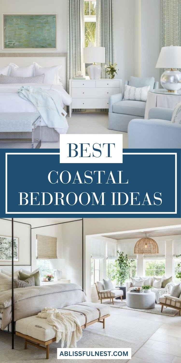 Coastal Bedroom Ideas | A Blissful Nest