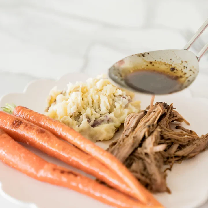 Image for Glazed Pork With Caramelized Carrots