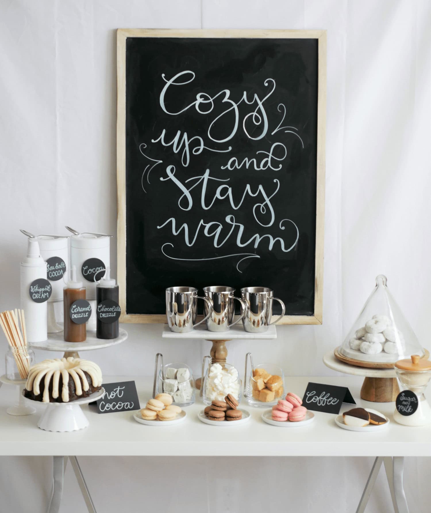 How To Set Up A Coffee Bar For A Party