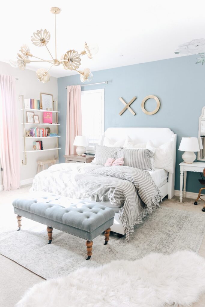 Modern Teenage Girl Bedroom Ideas | A Blissful Nest