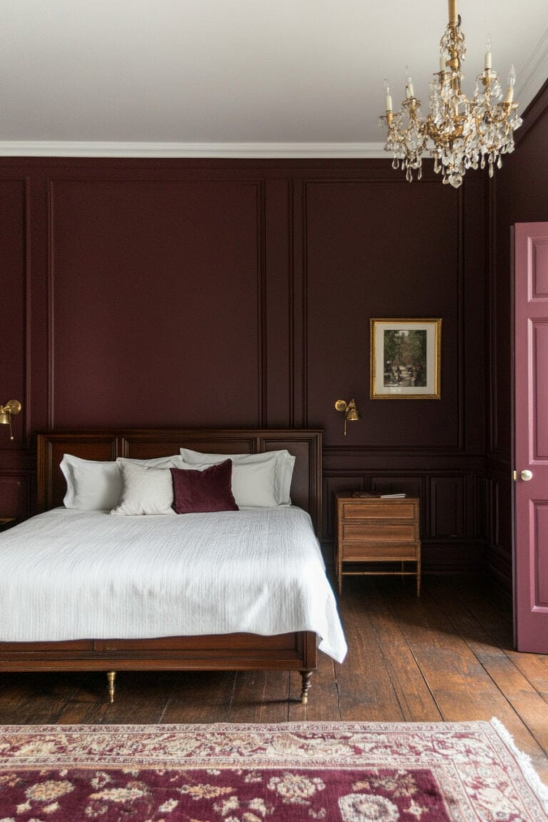 Burgundy Bedroom Ideas | A Blissful Nest