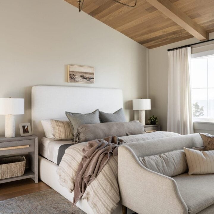 Image for Beige Tones, Layered Bedding, & Soft Lighting 