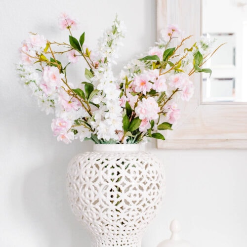 Artificial Flowers Arrangement Ideas | A Blissful Nest