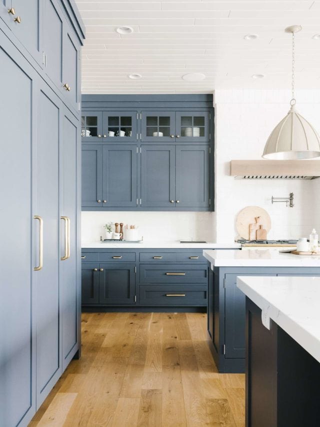 Common Kitchen Cabinet Colors-Back