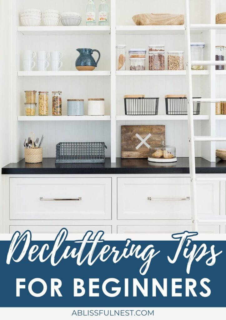 Picture of Decluttering Tips For Beginners | A Blissful Nest