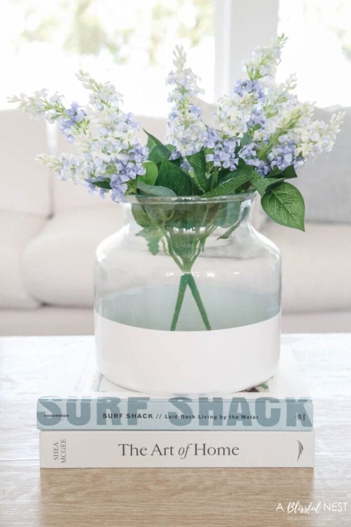 How To Decorate A Vase With Artificial Flowers - A Blissful Nest