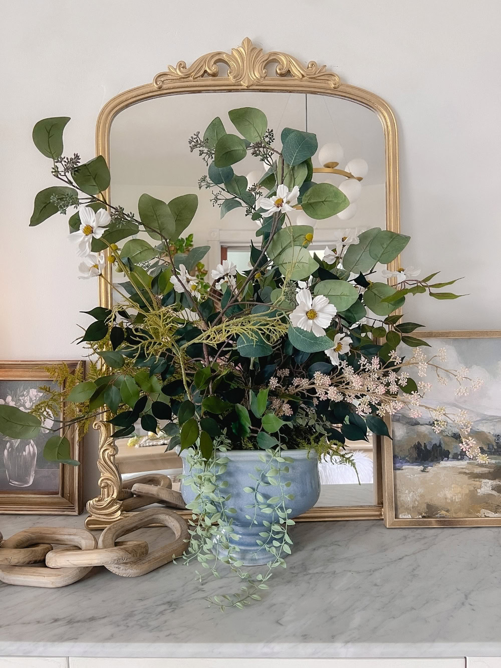 Artificial Flowers Arrangement Ideas | A Blissful Nest
