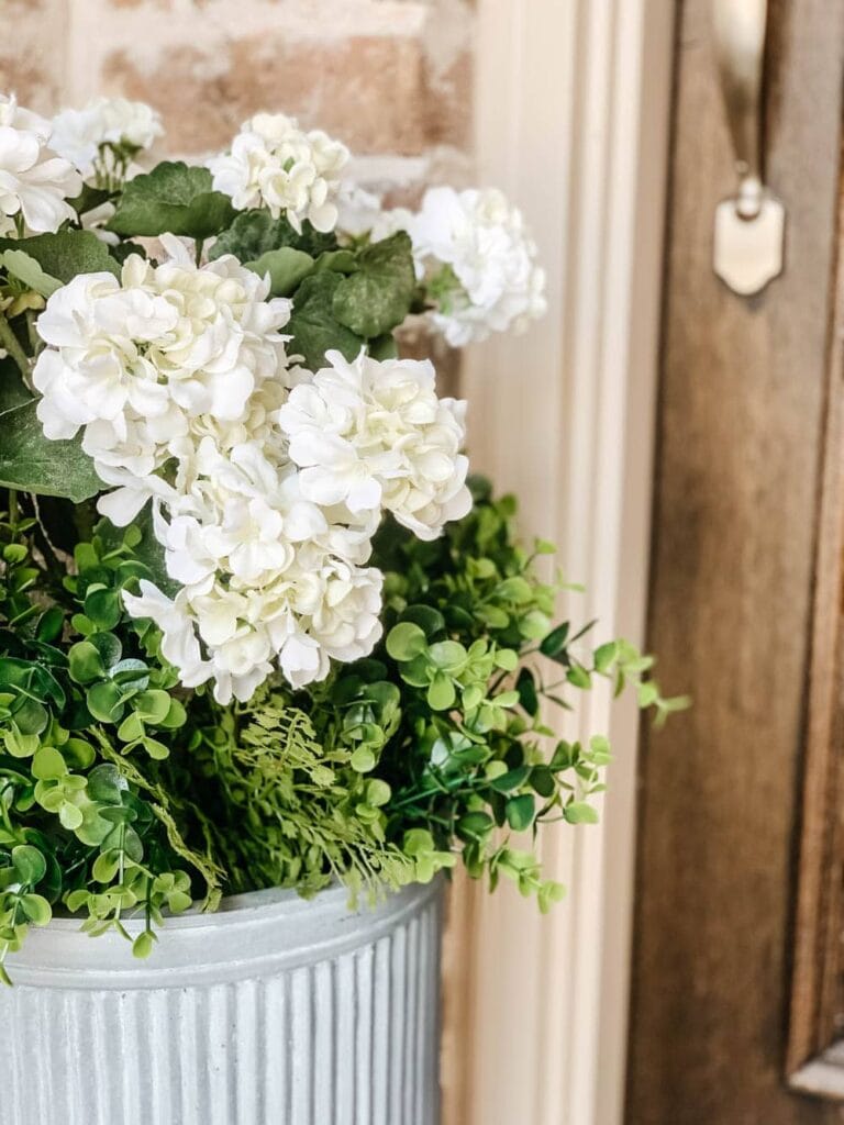 How To Pot Artificial Flowers | A Blissful Nest