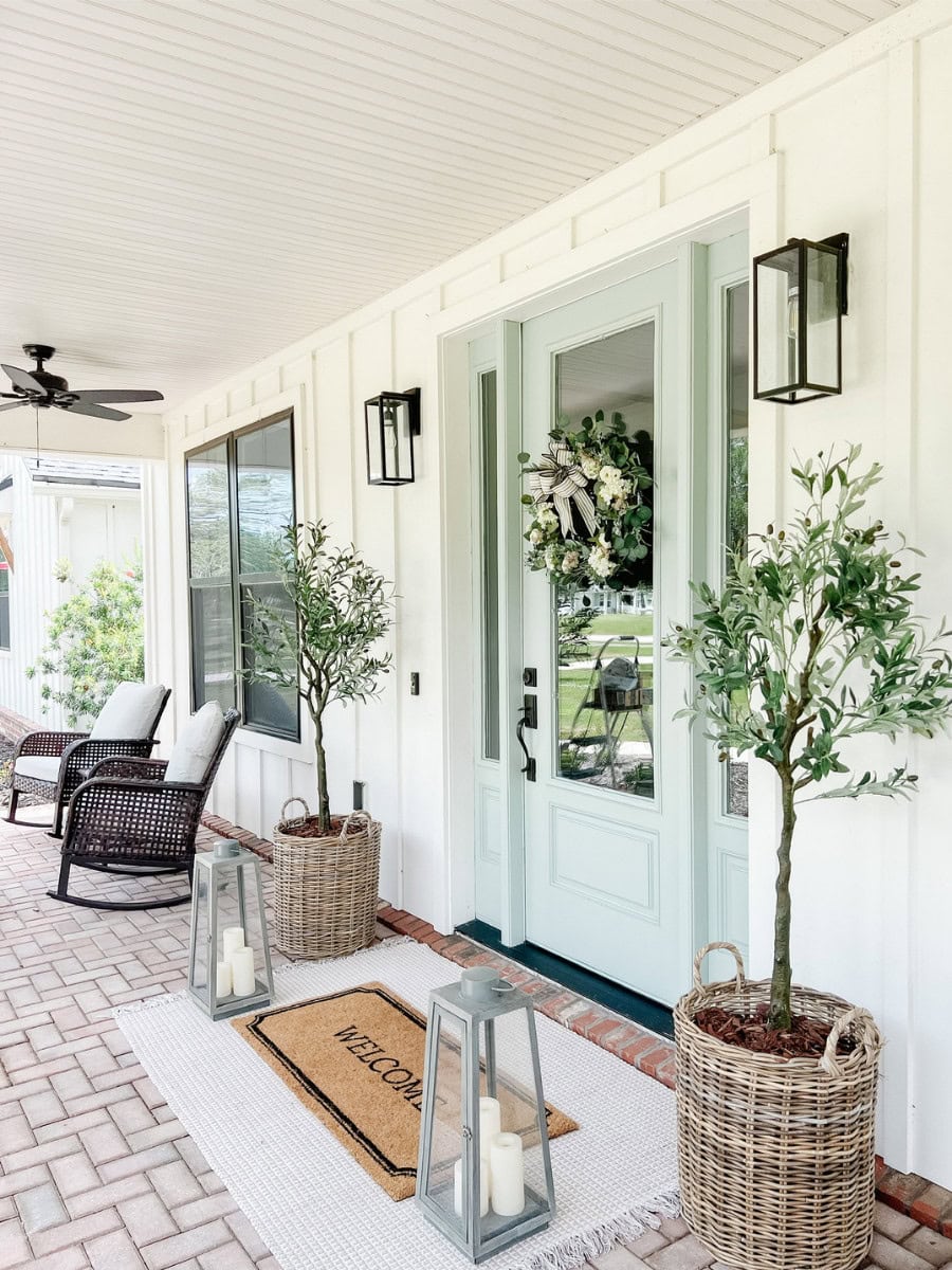 Porch Planter Ideas For Spring | A Blissful Nest