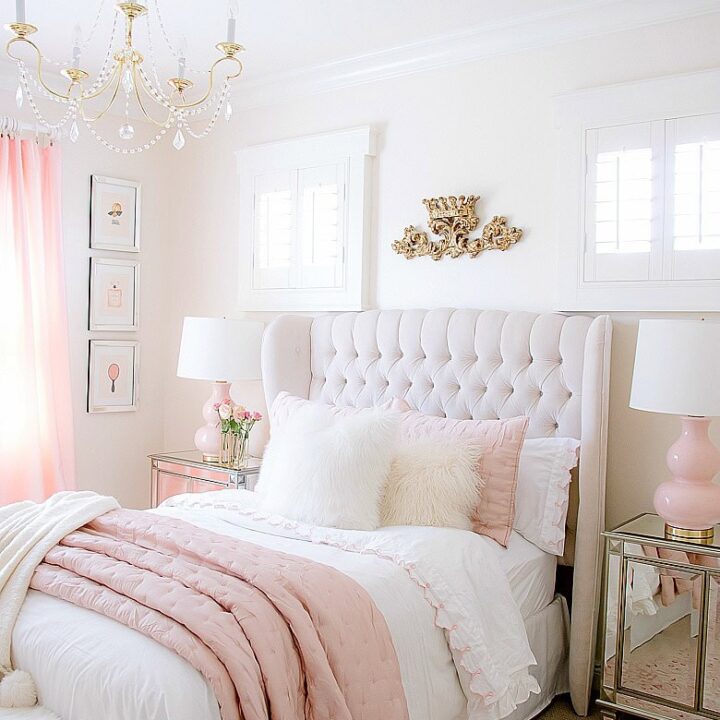 Image for Pink and Gold Tween Bedroom