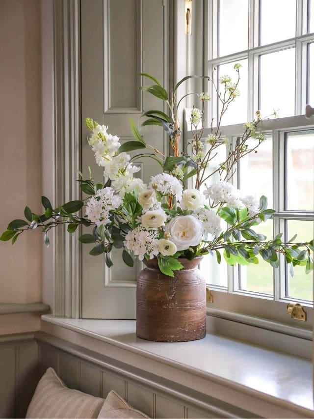 Artificial Flowers Arrangement Ideas-Webstories- Cover