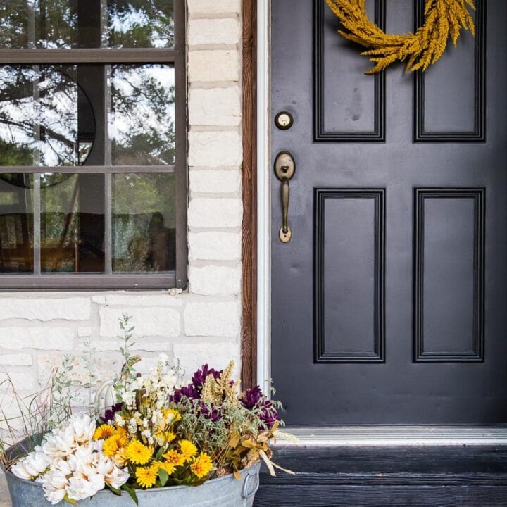 Image for Floral-Filled Rustic Planter