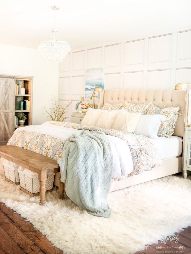 Farmhouse Master Bedroom Paint Colors-Webstories- Cover