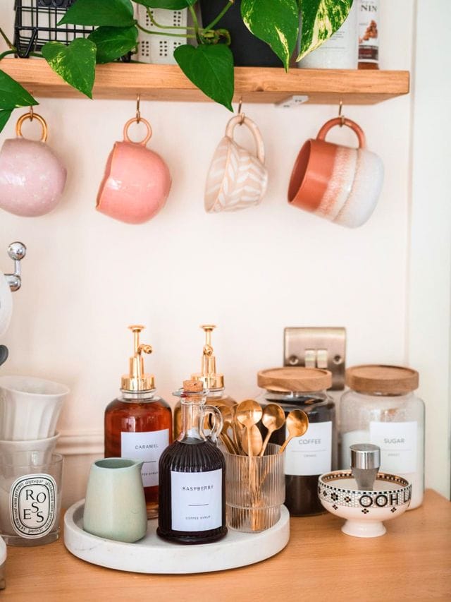 How To Organize A Coffee Bar-Webstories- Cover