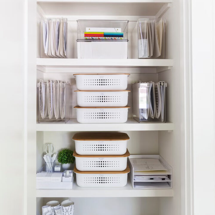 Image for Clear Containers + Labeled Bins