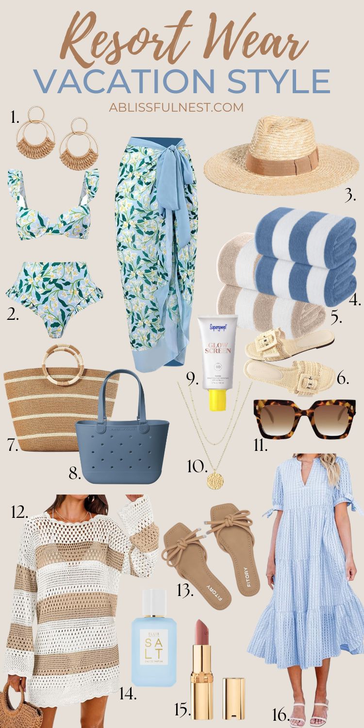 Resort Wear + Travel Essentials