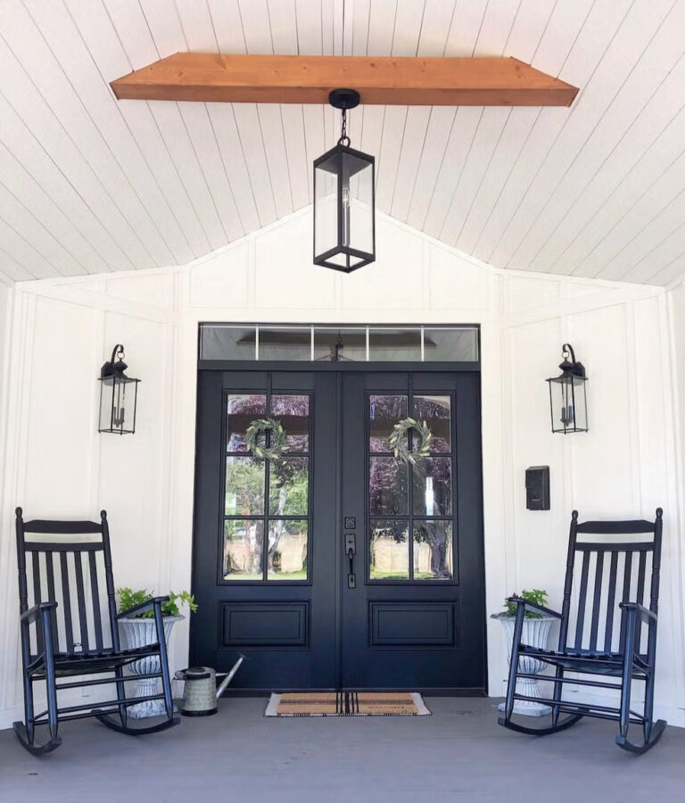 Small Porch Inspiration | A Blissful Nest