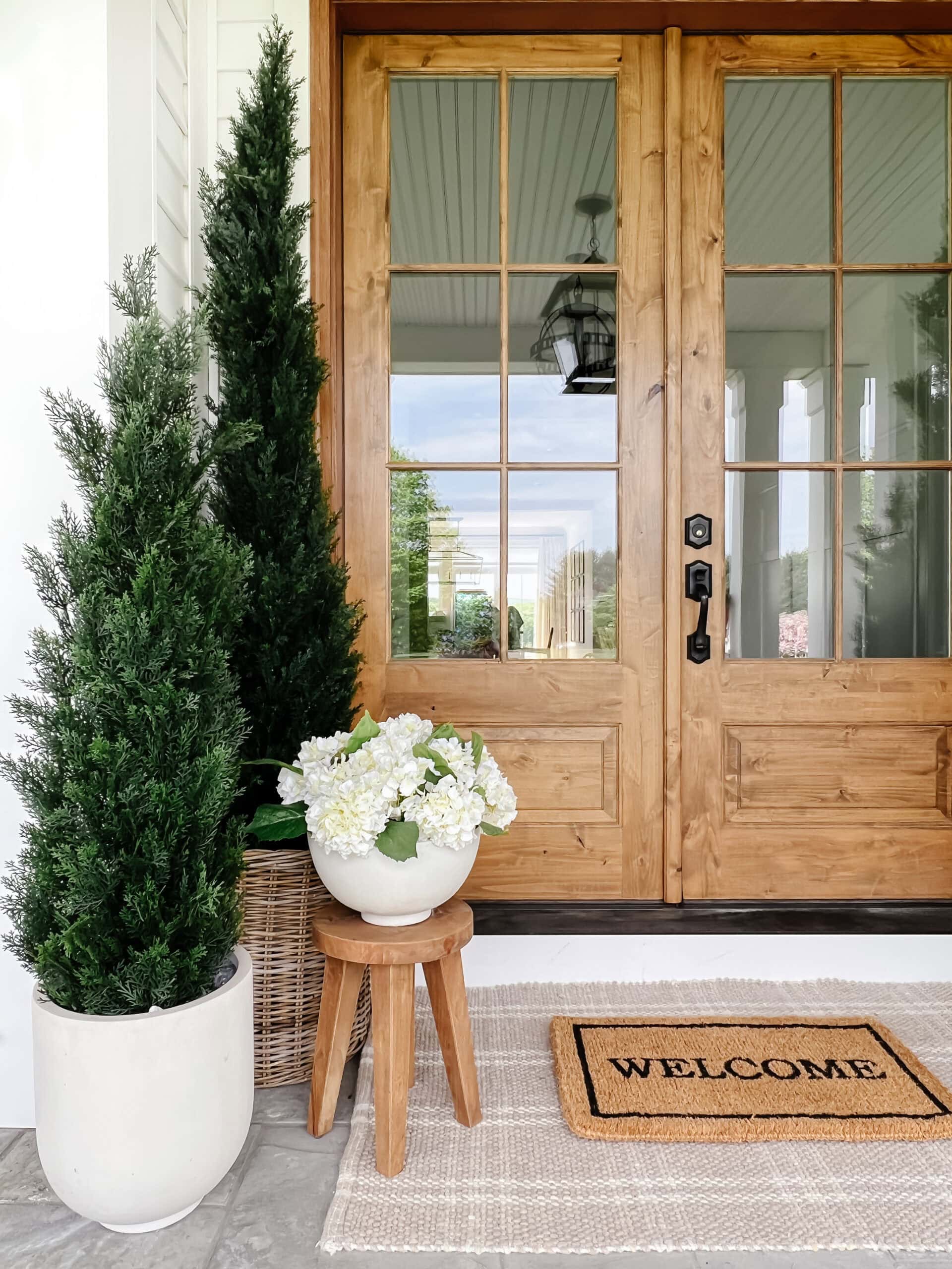 Porch Planter Ideas For Spring | A Blissful Nest