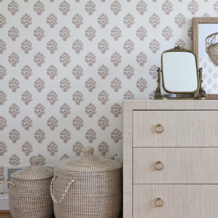 Image for Woven Storage Baskets & Simple Dresser