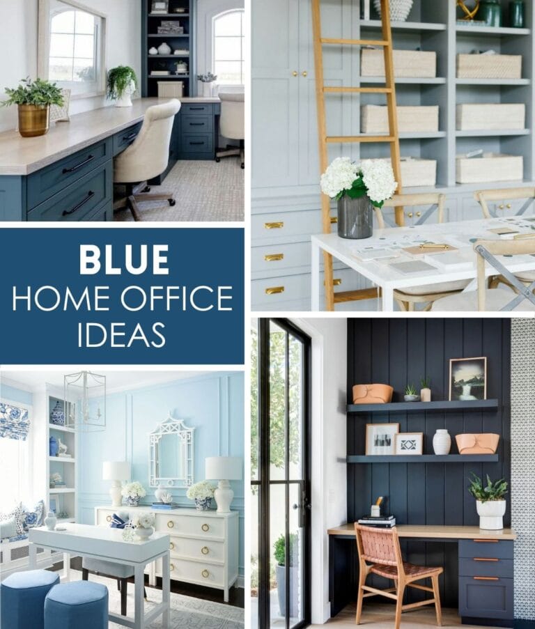 Blue Home Office Ideas