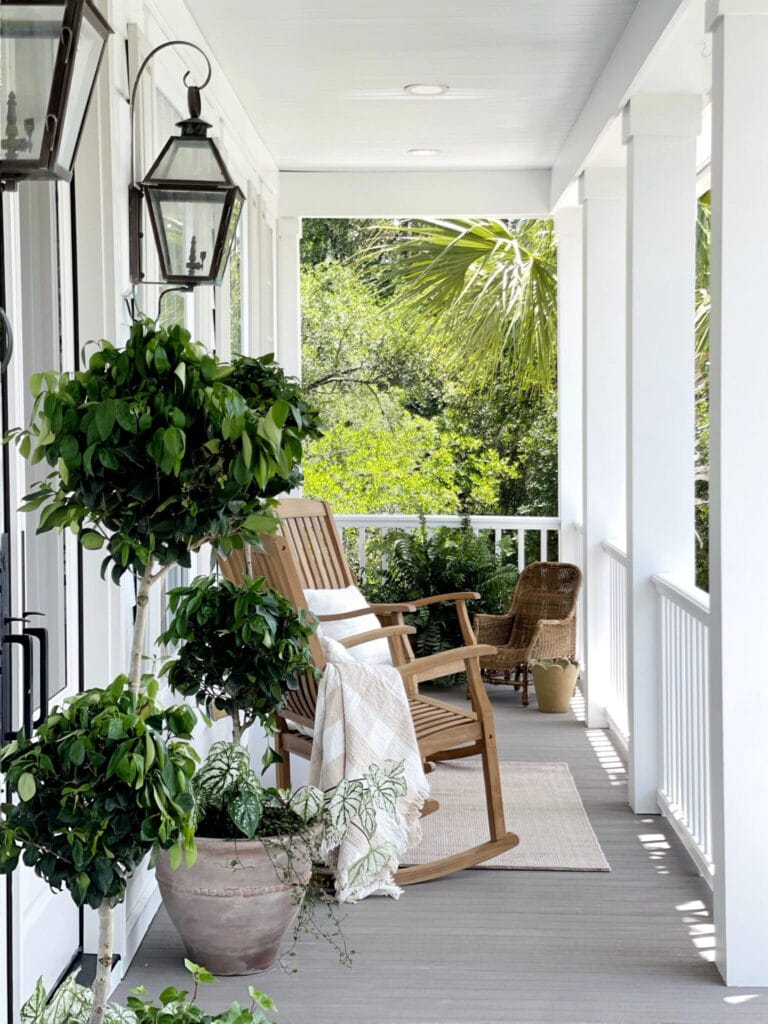 Coastal Front Porch | A Blissful Nest
