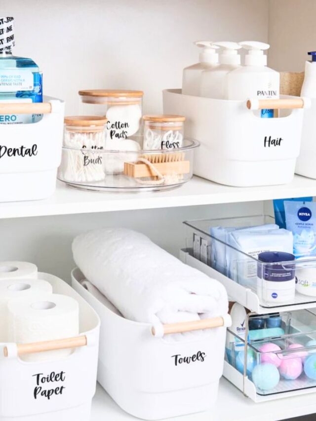 How To Organize A Bathroom-Webstories- Cover