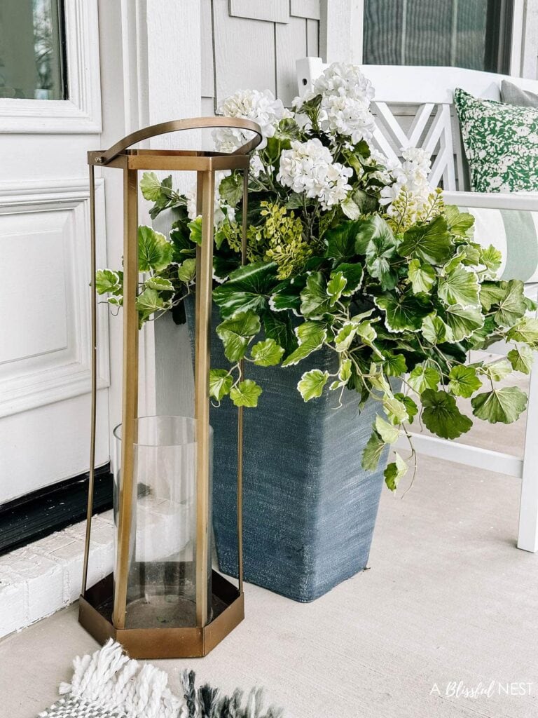 Porch Planter Ideas For Spring | A Blissful Nest