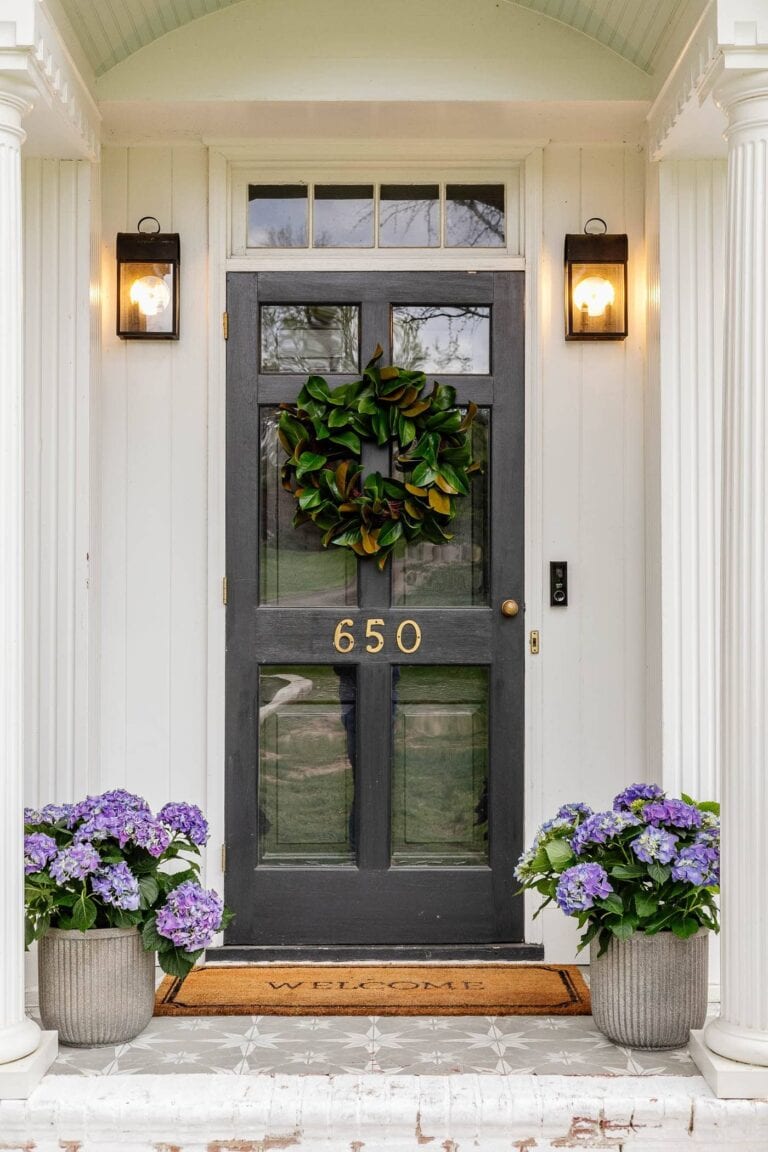 Small Porch Inspiration | A Blissful Nest