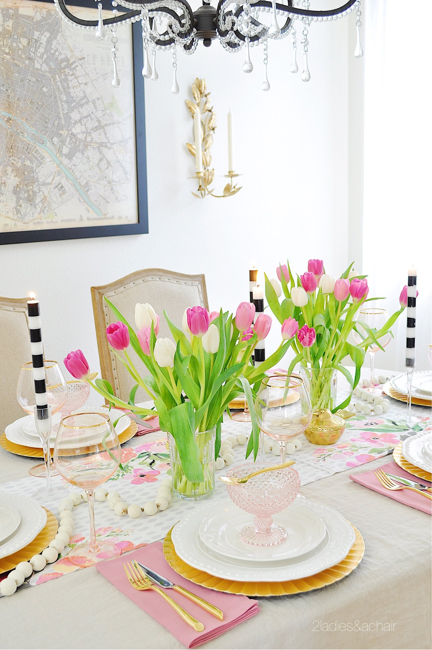 Spring Table Decor Ideas | A Blissful Nest