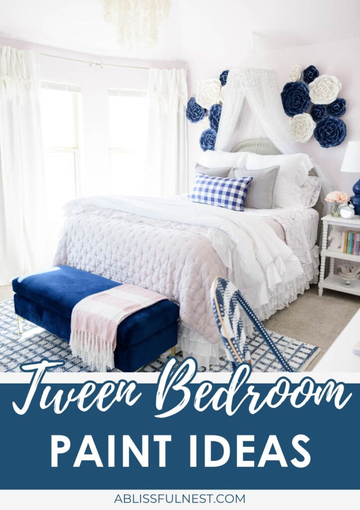 Tween Bedroom Paint Ideas | A Blissful Nest