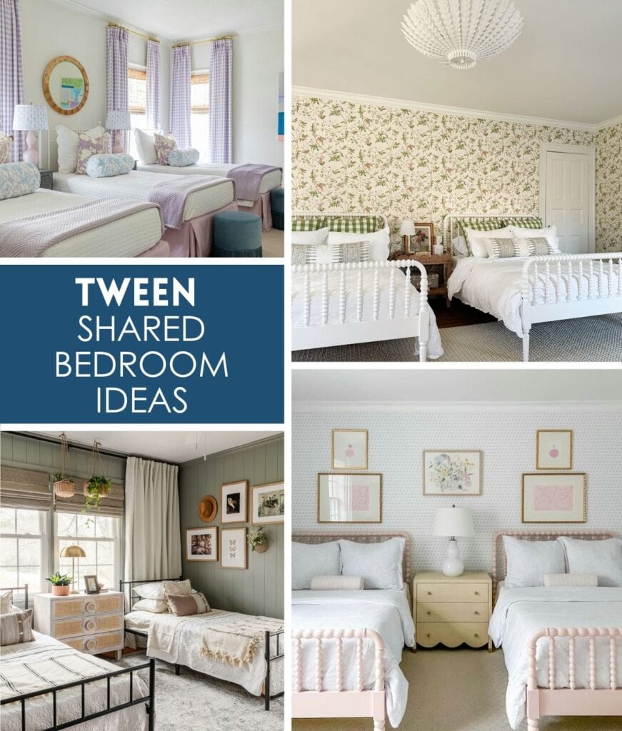 Tween Shared Bedroom Ideas | A Blissful Nest