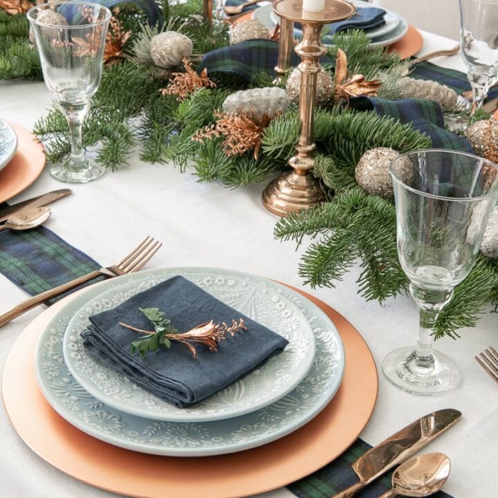 Image for Deep Blue + Copper Accents