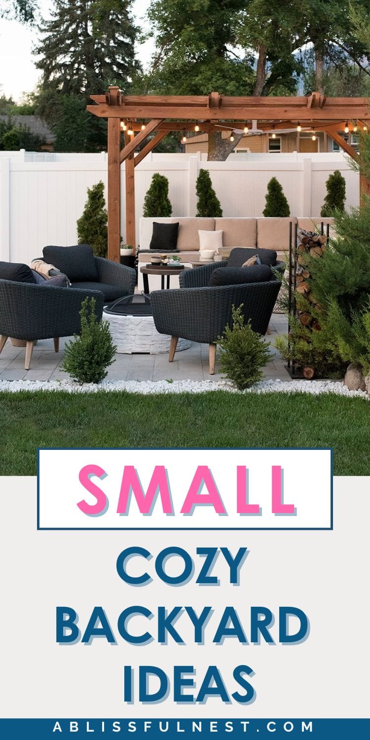 Small Cozy Backyard Ideas | A Blissful Nest