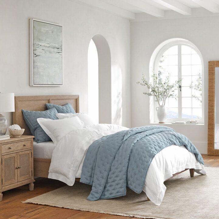 Image for Gentle Blue Quilt On Top