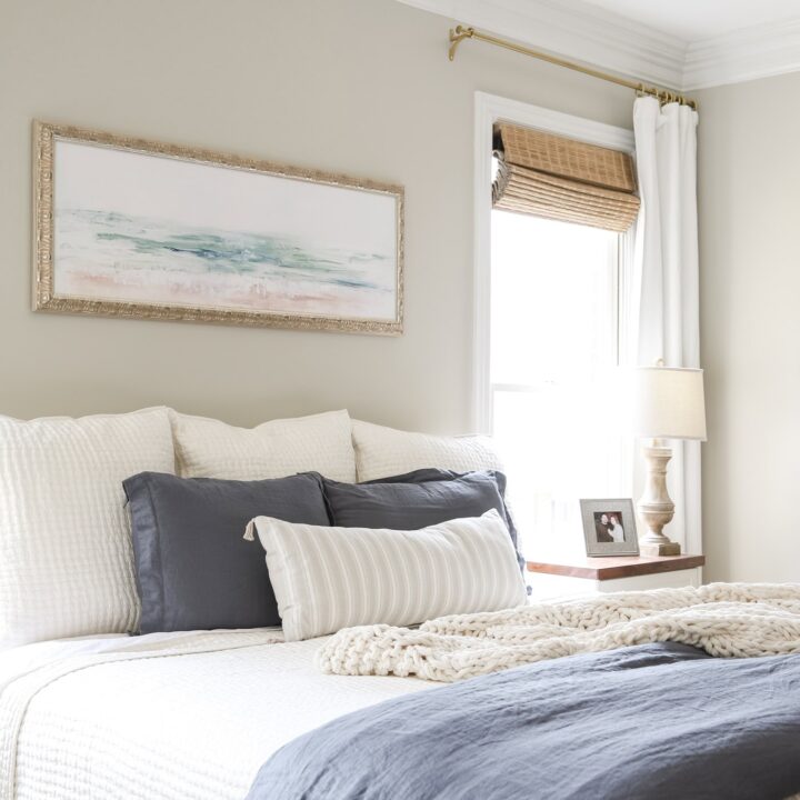 Image for Soft Blue Duvet + Knitted Blanket