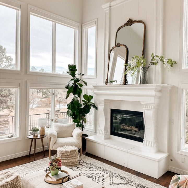 Image for Tall Mirrors & Fresh Plants