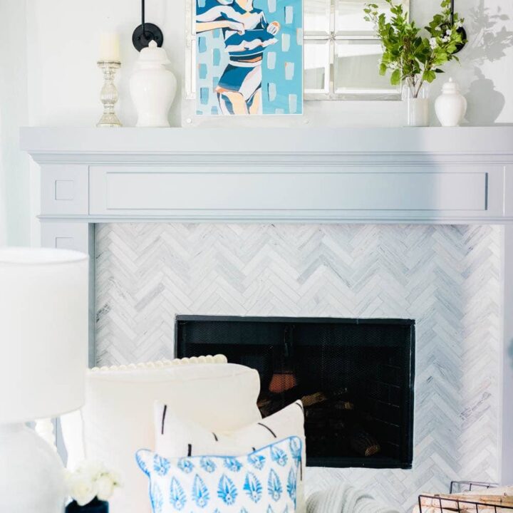 Image for Soft Gray With Blue Pops