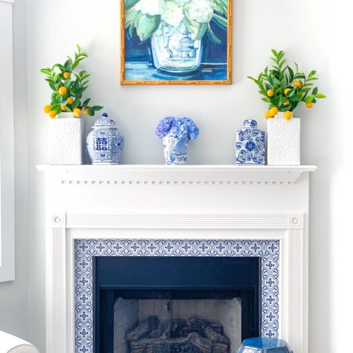 Image for Blue & White Accents + Jars